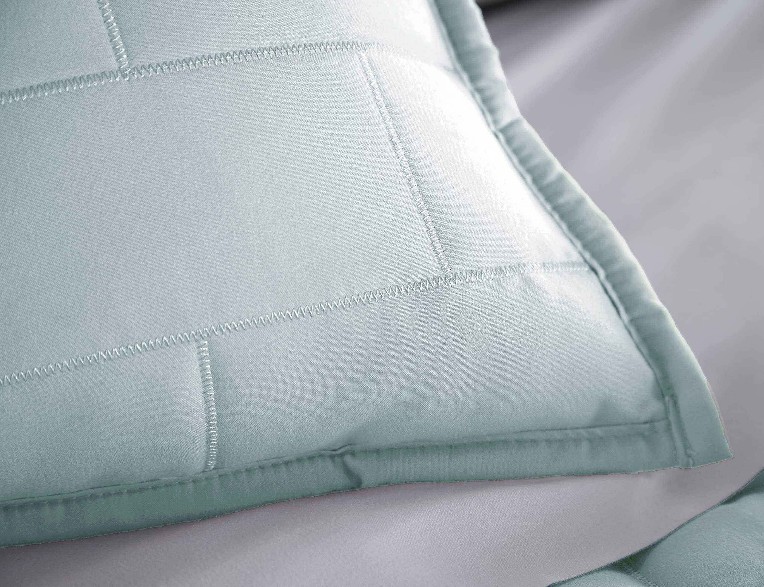 Set de edredón para cama individual Southshore -Azul Ladrill - Imagen 5