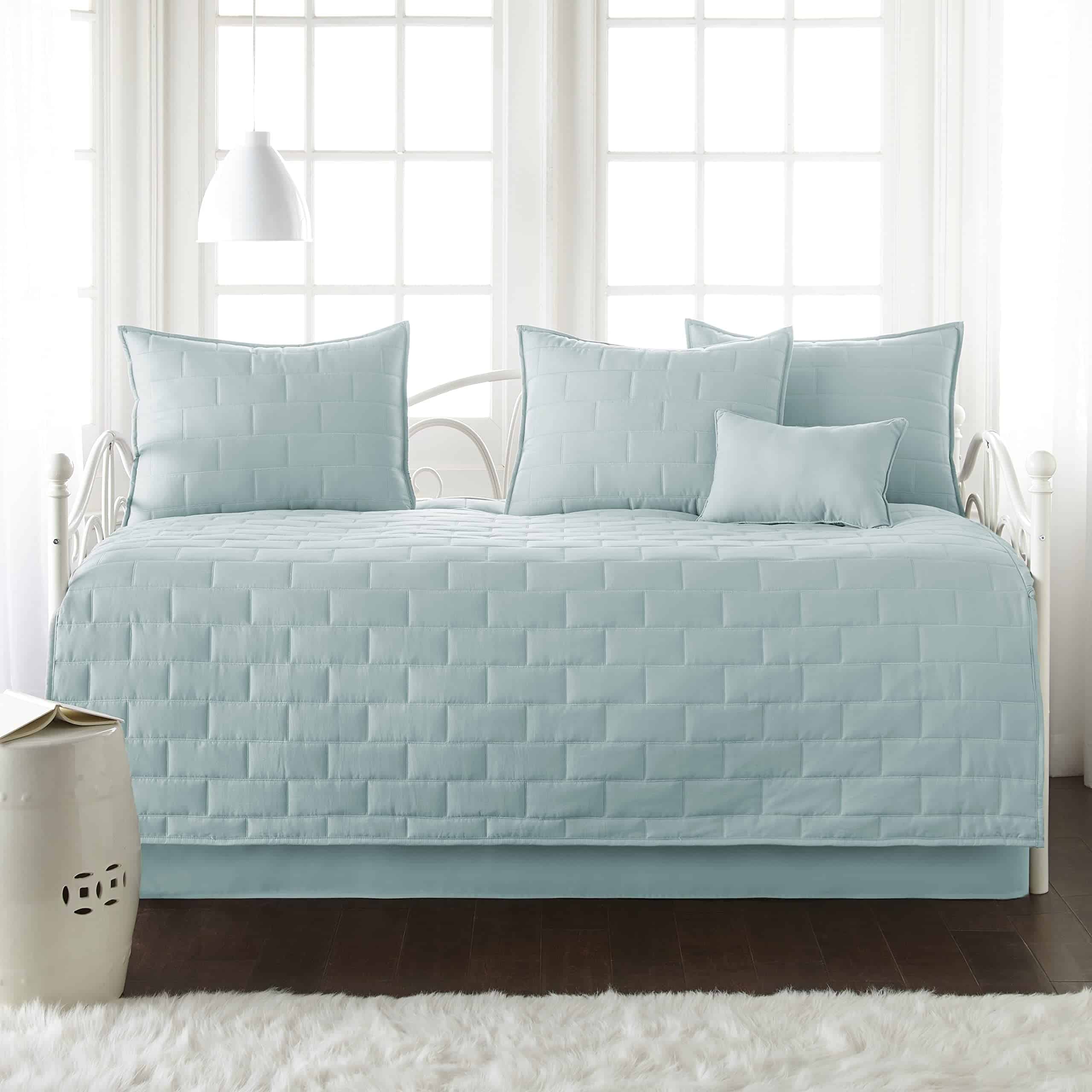 Set de edredón para cama individual Southshore -Azul Ladrill