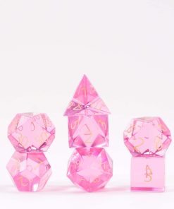 Set de dados de poliédricos FanRoll de -Grabado de Octubre d