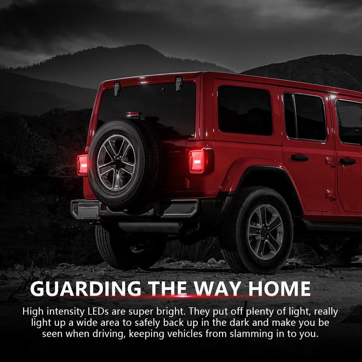 Luces Traseras LED GXENOGO Compatibles con Jeep Wrangler JK - Imagen 6
