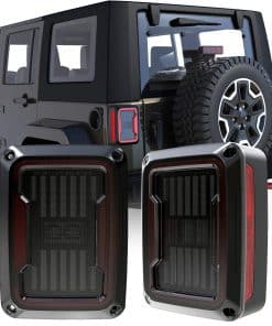 Luces Traseras LED GXENOGO Compatible con Jeep Wrangler JK