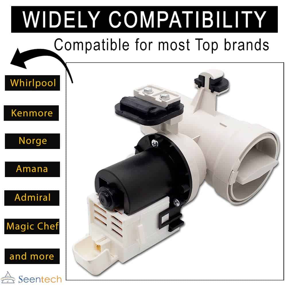 Bomba de Drenaje para Lavadora W10130913 de Lifetime by - Imagen 4