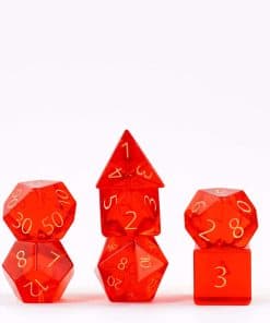 Set de dados de DND de 16mm de FanRoll by Metallic Dice