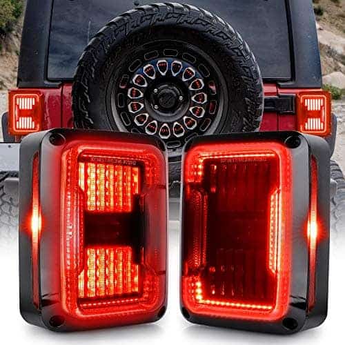Luces traseras de freno certificadas DOT LED para Jeep