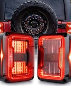 Luces traseras LED aprobadas por el DOT con luz de freno,