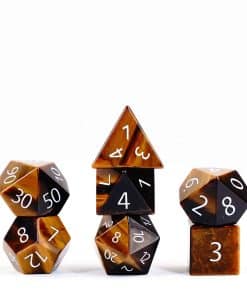 Juego de Dados Dungeons and Dragons FanRoll de Metallic