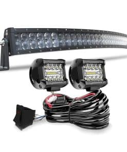 Barra de luz LED curvada de 52 pulgadas DOT 5D + 2x 4