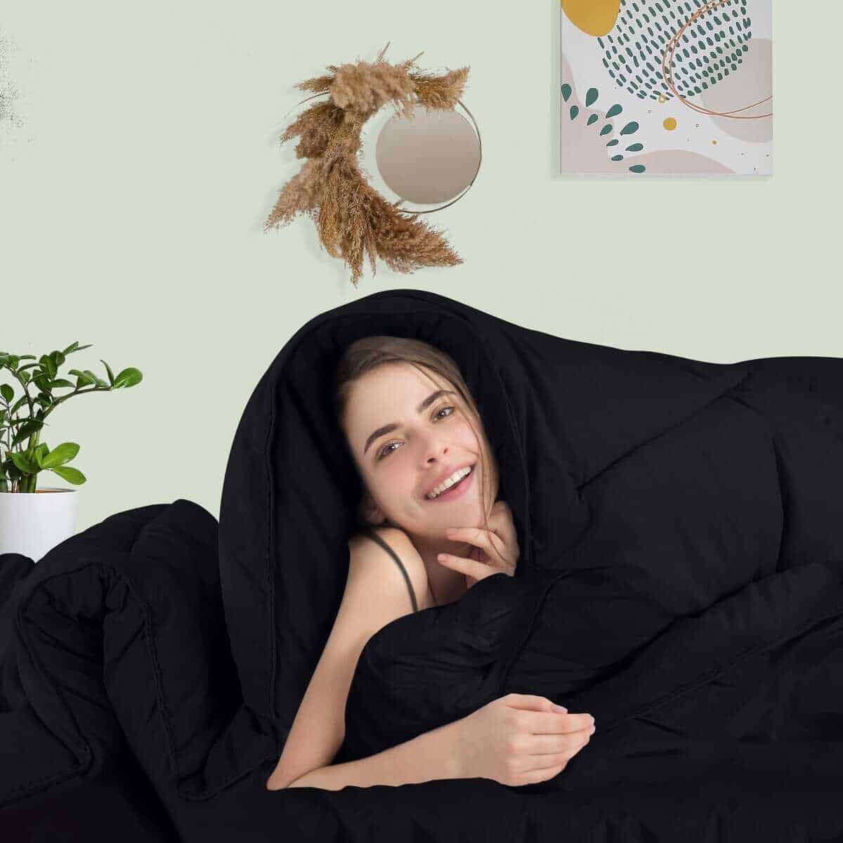 Edredón de Confort Utopia Bedding, Relleno de Edredón - Imagen 7