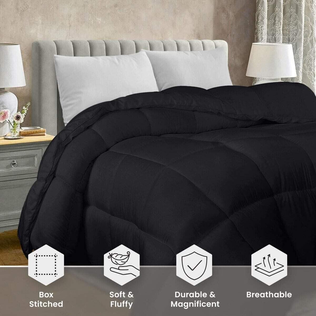 Edredón de Confort Utopia Bedding, Relleno de Edredón - Imagen 4