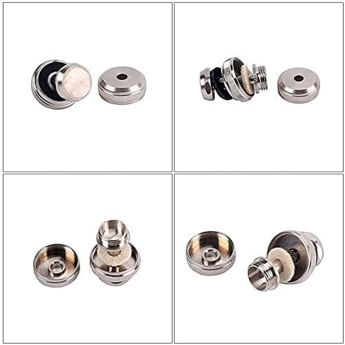 Kit de Reparación de Trompeta Jiayouy Botones -Plata - Imagen 6