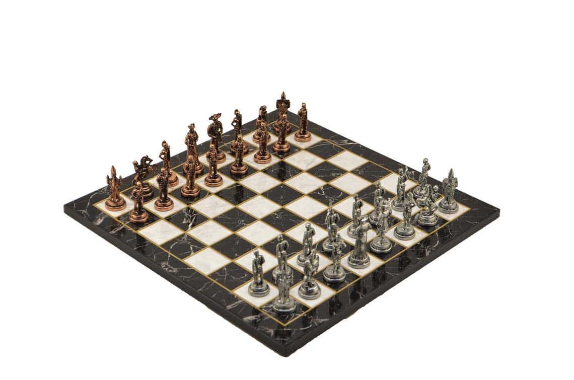 Ajedrez de Metal para Adultos Guardias Reales Españoles