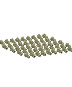 Conjunto de 50 Tuercas de Tubo de Freno de Acero 3/16 (M10