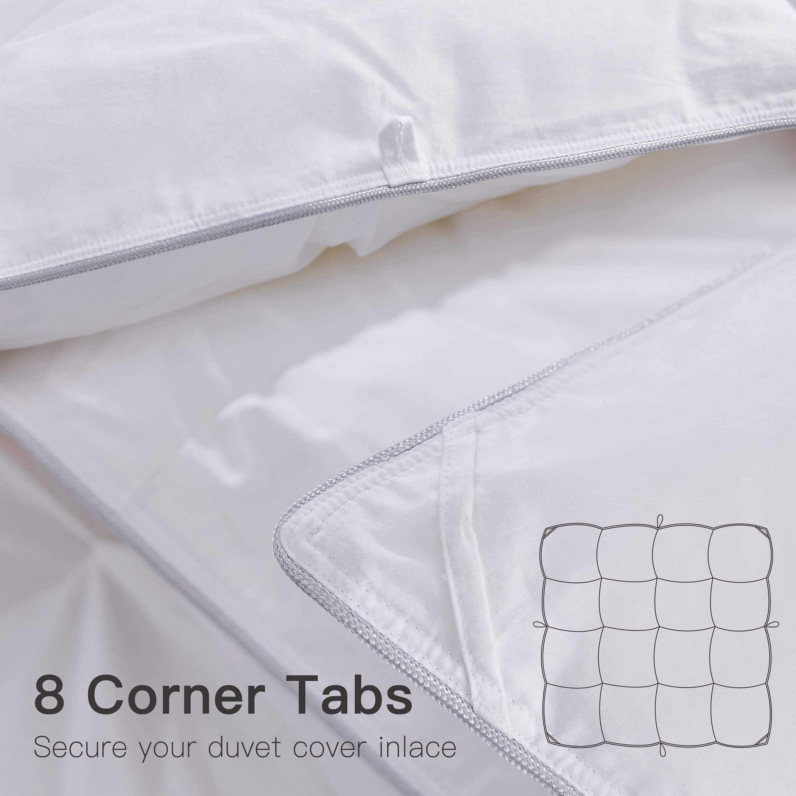 Edredón Alanzimo de plumón blanco de ganso 50% lujoso para - Imagen 6