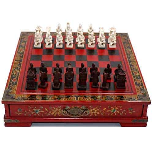 Juego de Ajedrez de Madera Único de 15 Pulgadas, Juego de - Imagen 7