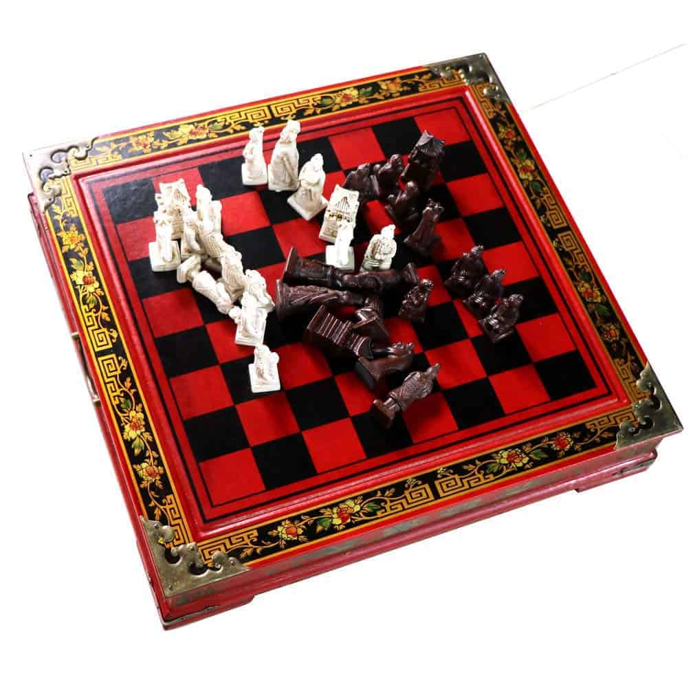 Juego de Ajedrez de Madera Único de 15 Pulgadas, Juego de - Imagen 6