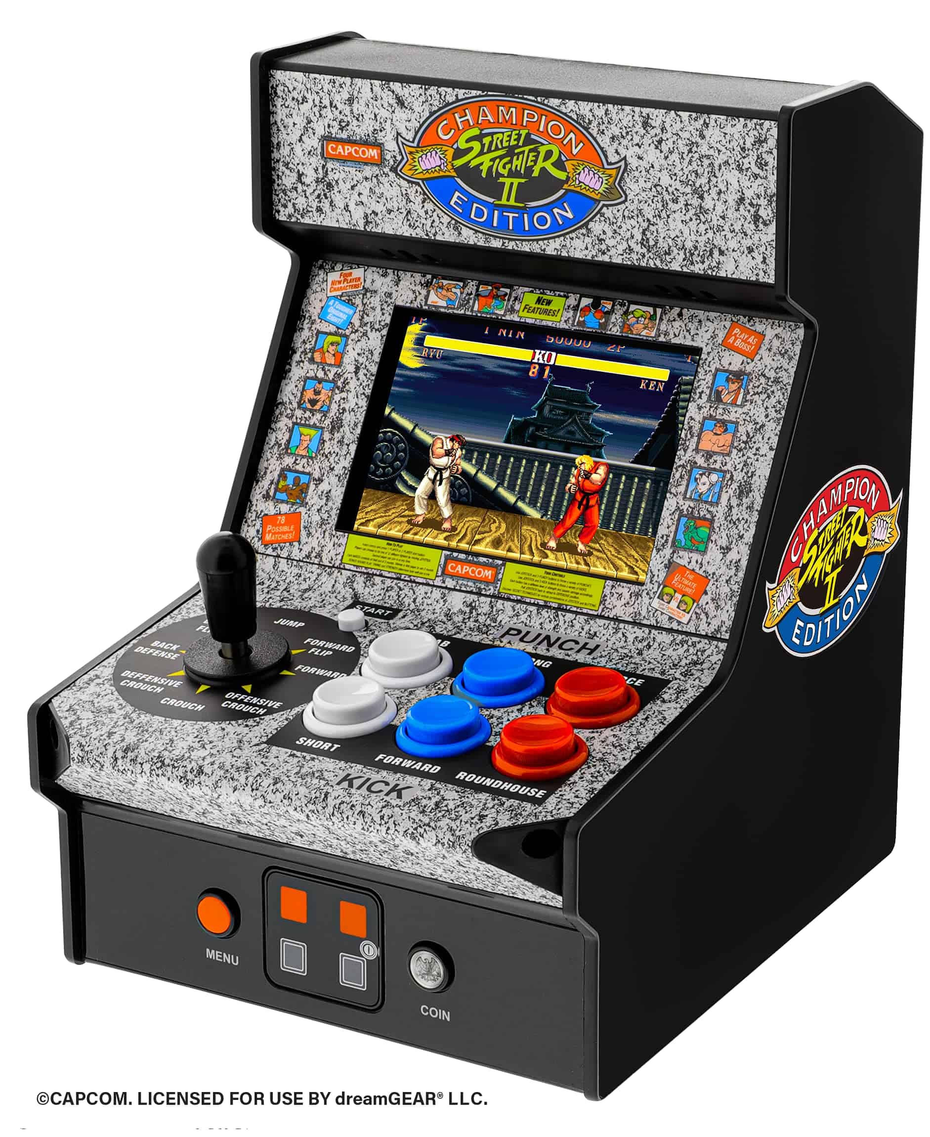 Consola de Juego My Arcade Street Fighter 2 Champion - Imagen 3