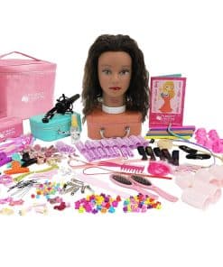 MUÑECA DE PELO REAL MY BEAUTYSHOP PAL y Kits -Kit Premium de