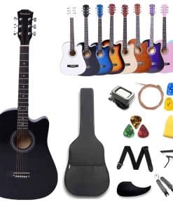 Guitarra Acústica Rosefinch de 38 pulgadas para Niños y