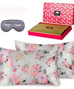 Set de regalo de lujo BlueHills de 3 piezas 100% Pura Seda