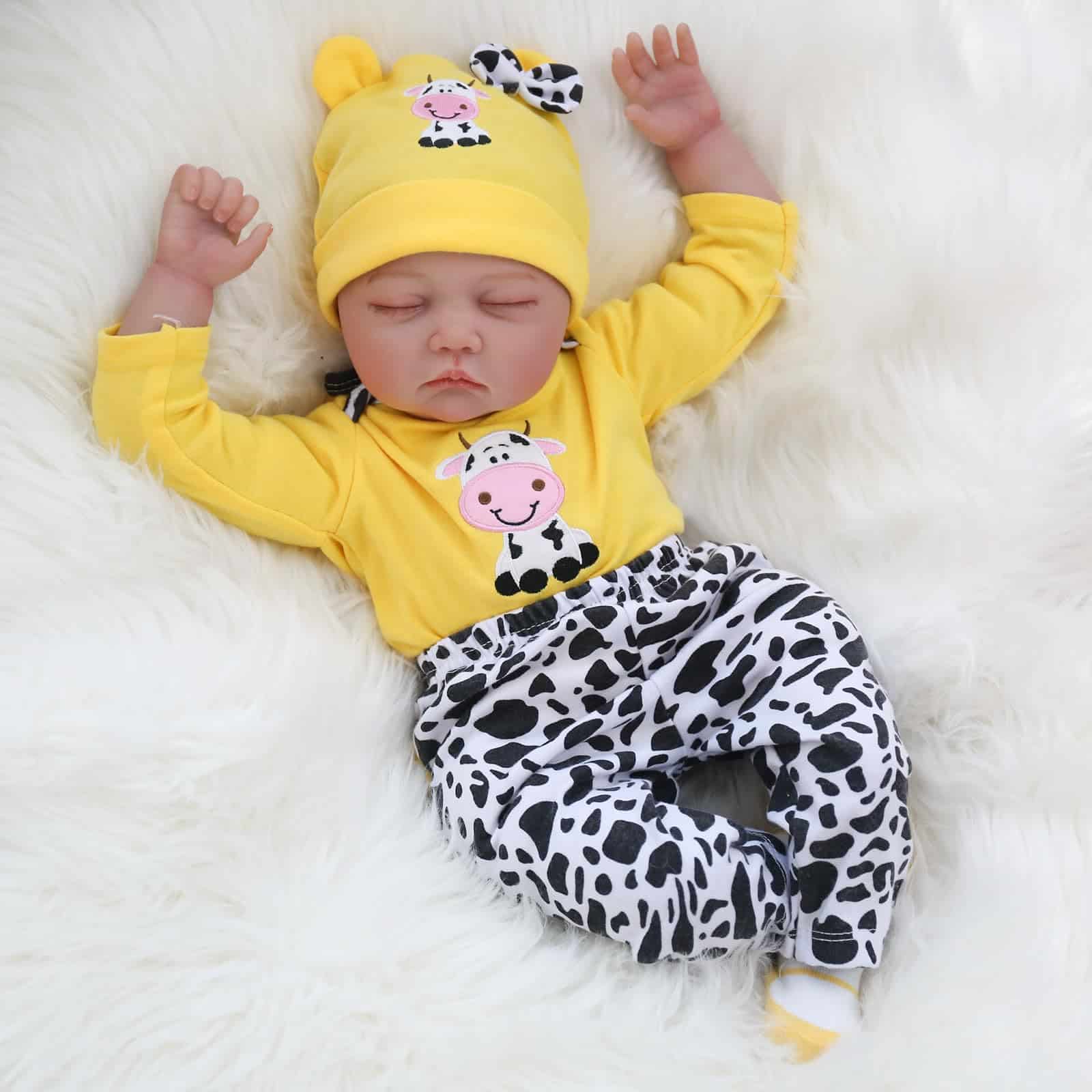 Muñecas Realistas CHAREX de 22 Pulgadas con Cuerpo Blandito - Imagen 5