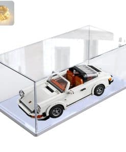 Caja de exhibición acrílica transparente espesada para Lego