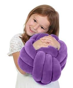 Pelota Sensorial de Peluche Lila de 10� Playlearn -