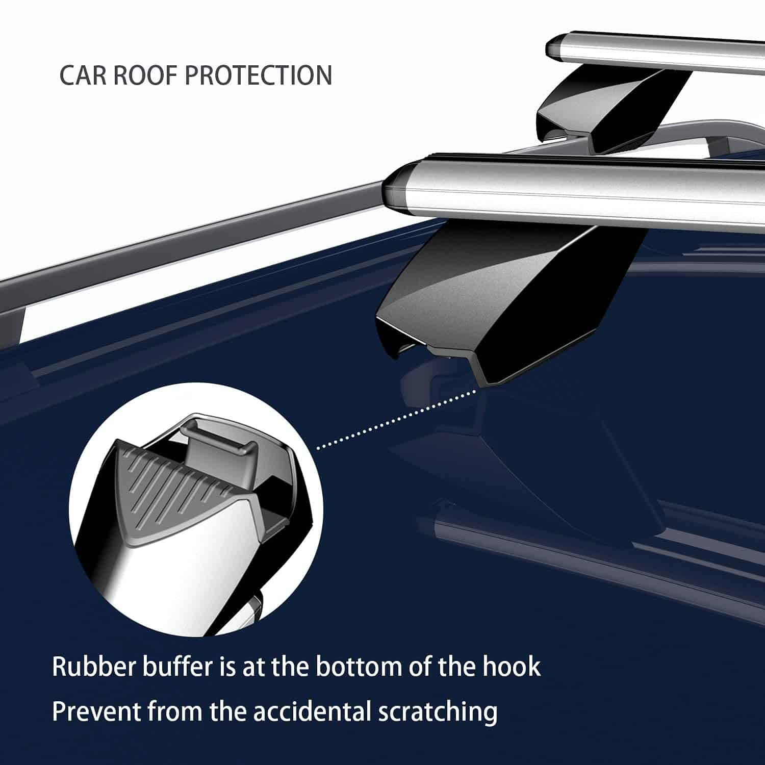 Barras Transversales de Techo de Aluminio COWVIE de 47 - Imagen 7