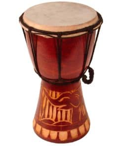 Djembe Drum Tallado Bongó Inspirado en África, También una