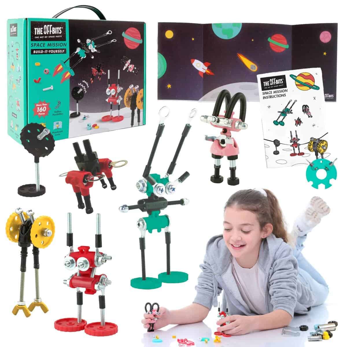Juguete Educativo de Construcción de Robot Space Mission