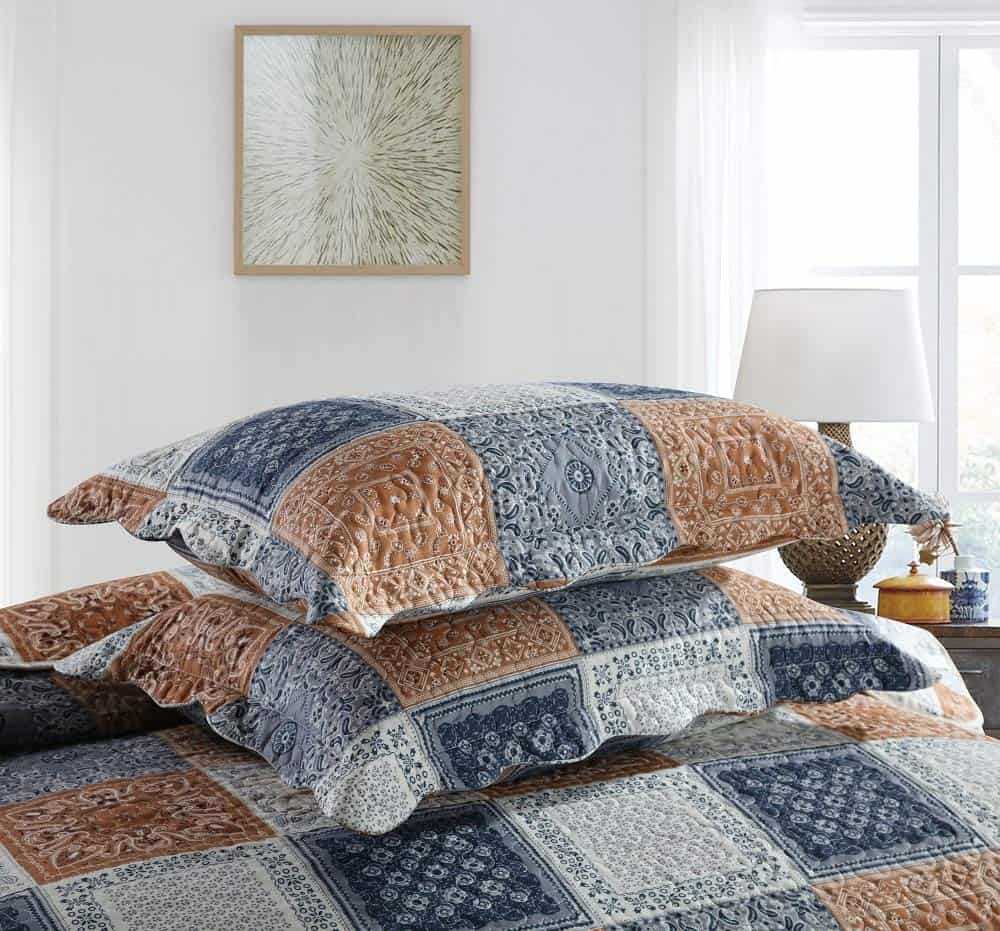 Juegos de Edredón Travan de 3 Piezas para Cama King Size, - Imagen 7