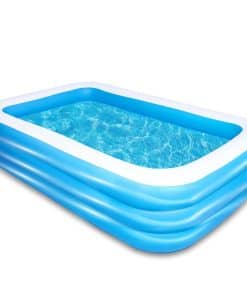 Piscina Inflable AsterOutdoor 100"x 66"x 23" Engrosada,
