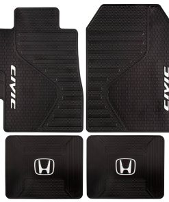 Set de 4 Tapetes de Piso Frontales y Traseros con Logo