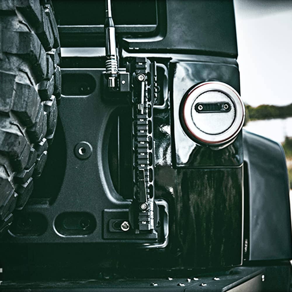 Soporte de bandera y antena FURYENGRAVER para Jeep Wrangler