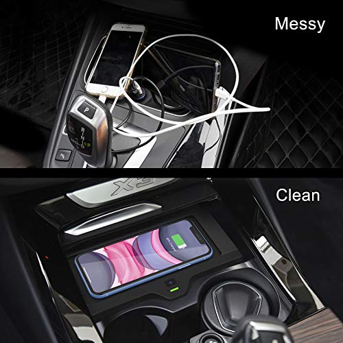 Cargador Inalámbrico CarQiWireless para BMW X3 G01 - Imagen 6