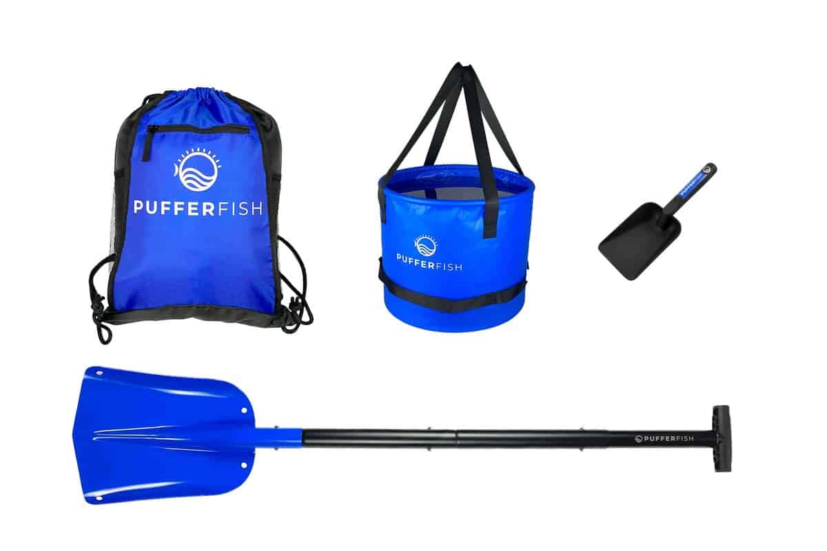 KIT de Castillos de Arena PUFFERFISH - Herramientas de alta