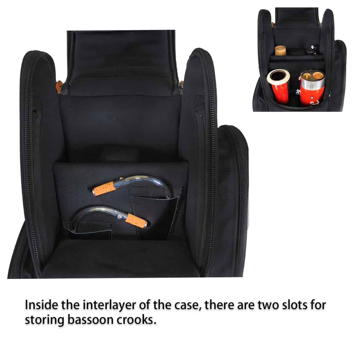 Estuche para fagot Reed123 gigbag?Estable y Portátil? Puede - Imagen 7