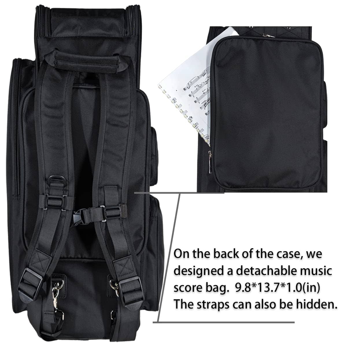 Estuche para fagot Reed123 gigbag?Estable y Portátil? Puede - Imagen 6