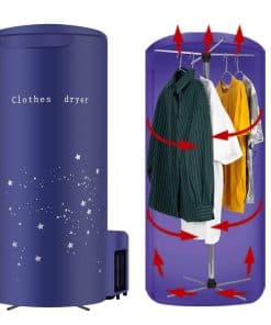 Secadora de Ropa Portátil Mini de Viaje 900W, Secadora