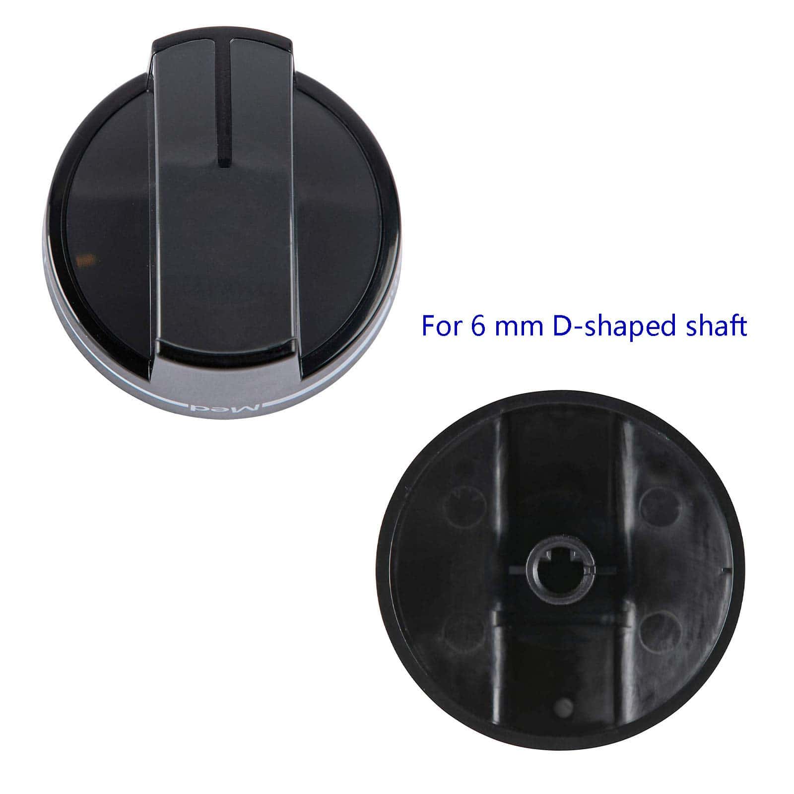 2 perillas W10339442 para estufa de gas Whirlpool. Perilla - Imagen 5