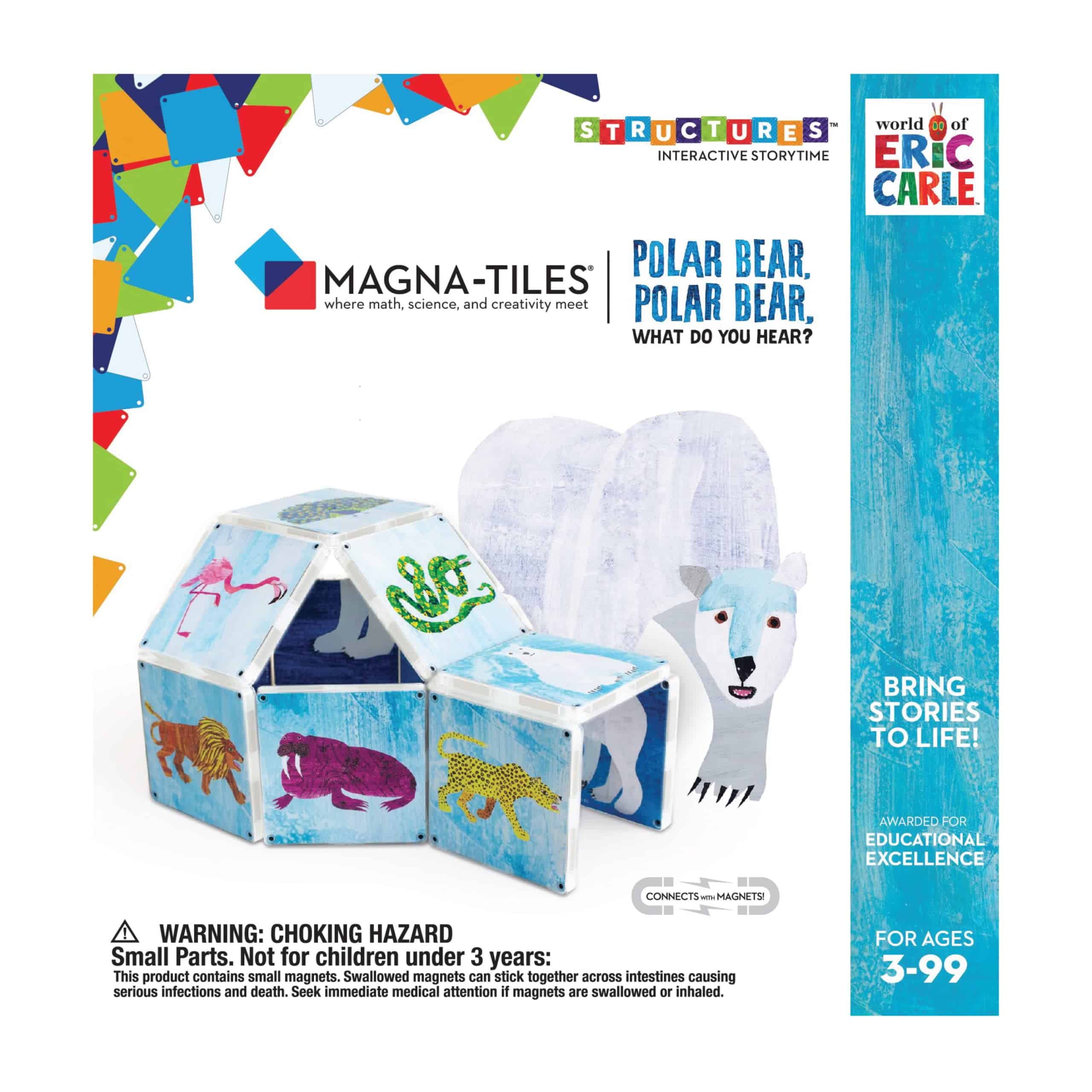 Set de Magna-Tiles Polar Bear de CreateOn, Polar Bear, What