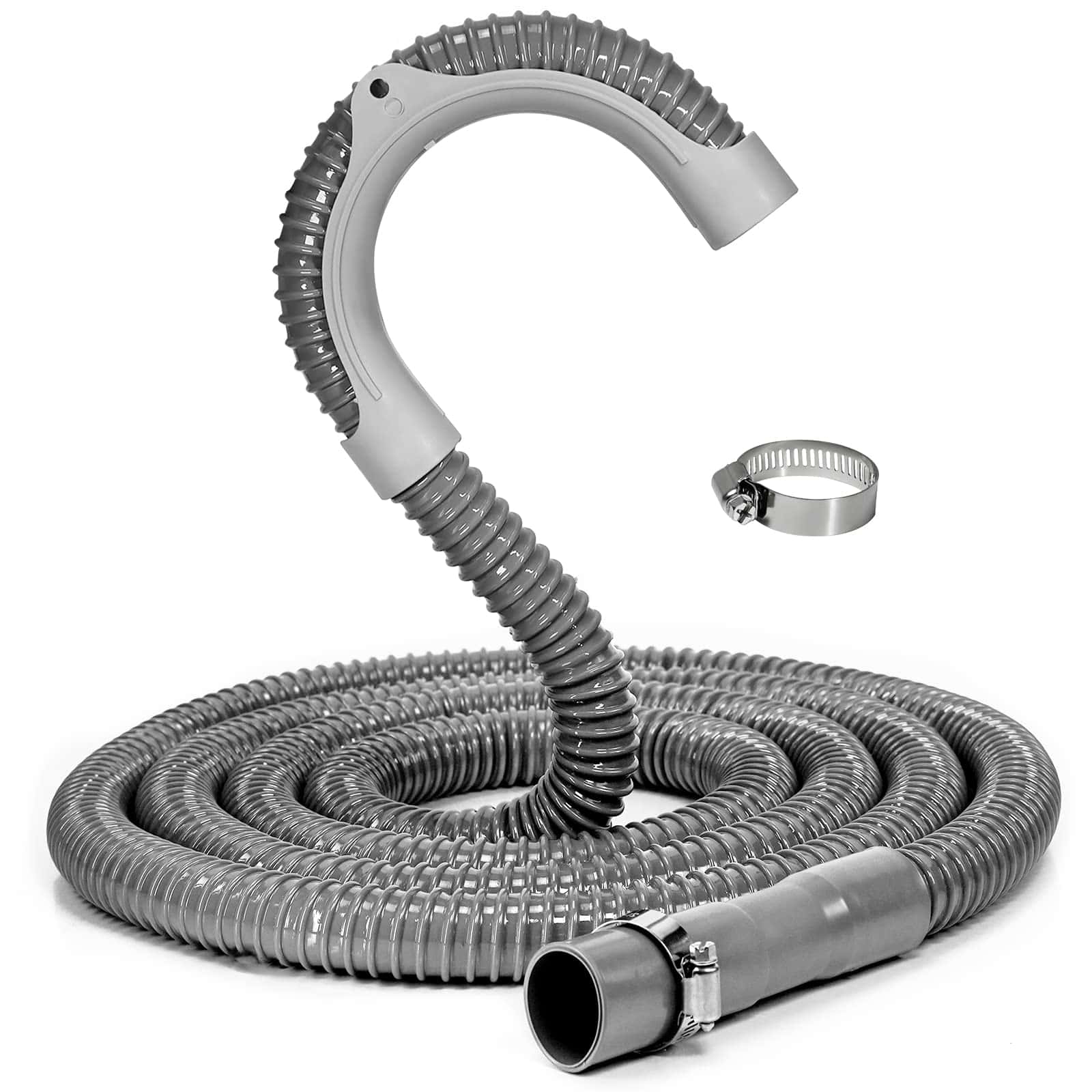 Manguera de desagüe flexible de 12 pies para lavadora