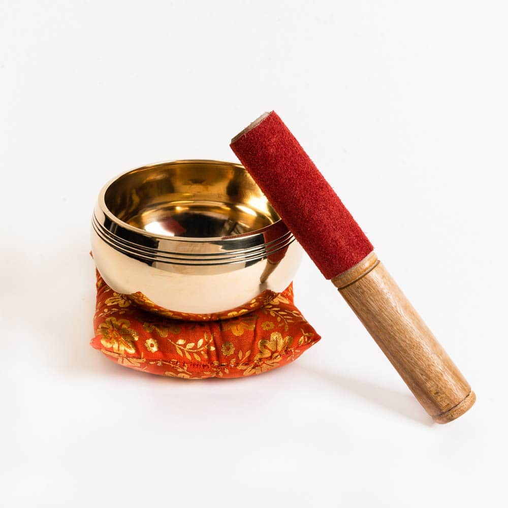 Set de Cuenco Tibetano SATNAM de 5 Pulgadas para Meditación - Imagen 3