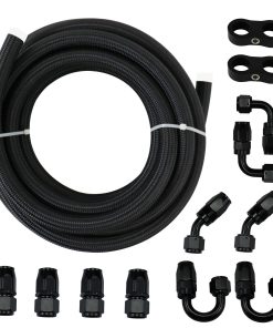 Kit de Línea de Combustible 1/2" 8AN 20FT Manguera Nylon