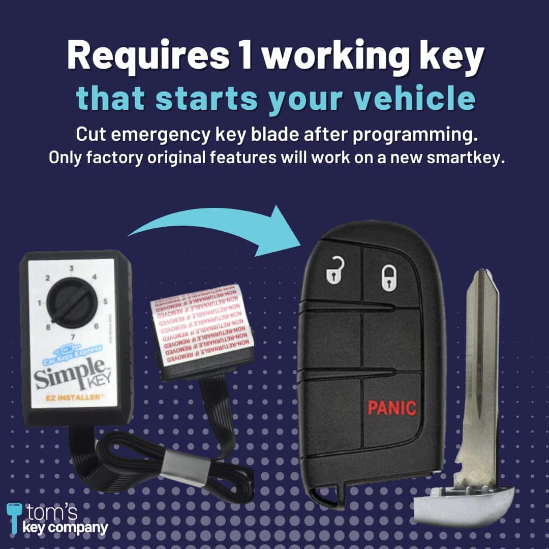 Llave Remota Simple Car Keys Express Compatible con - Imagen 4