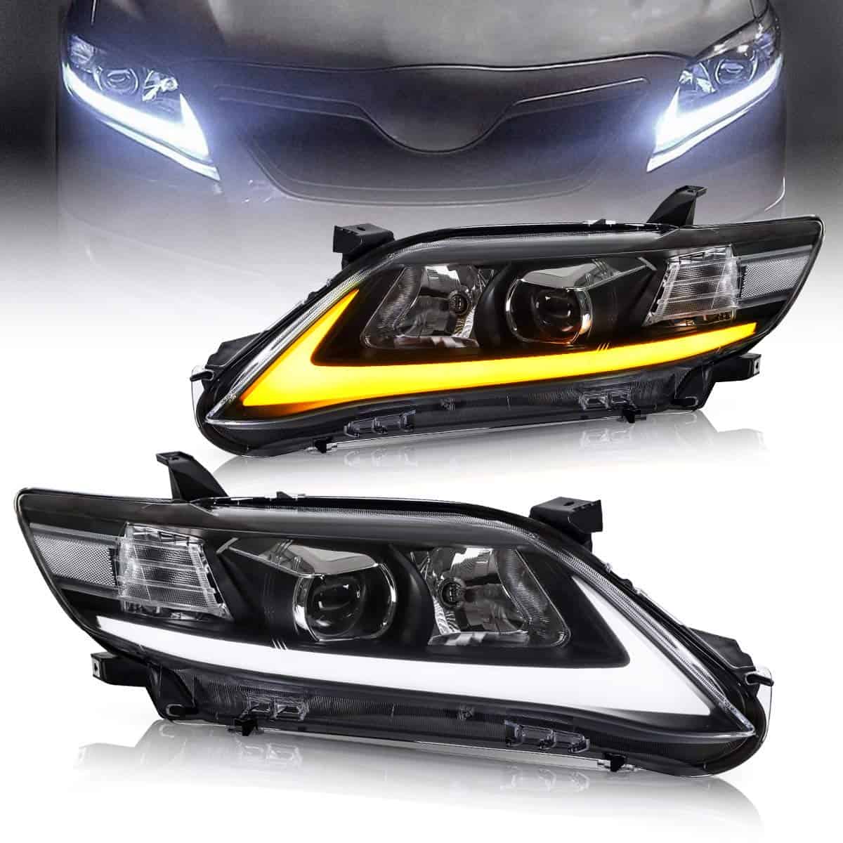 Faros del Proyector LED VLAND Compatibles con Toyota Camry