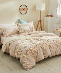 Juego de Funda de Edredón Vintage Softta de 3 Piezas con