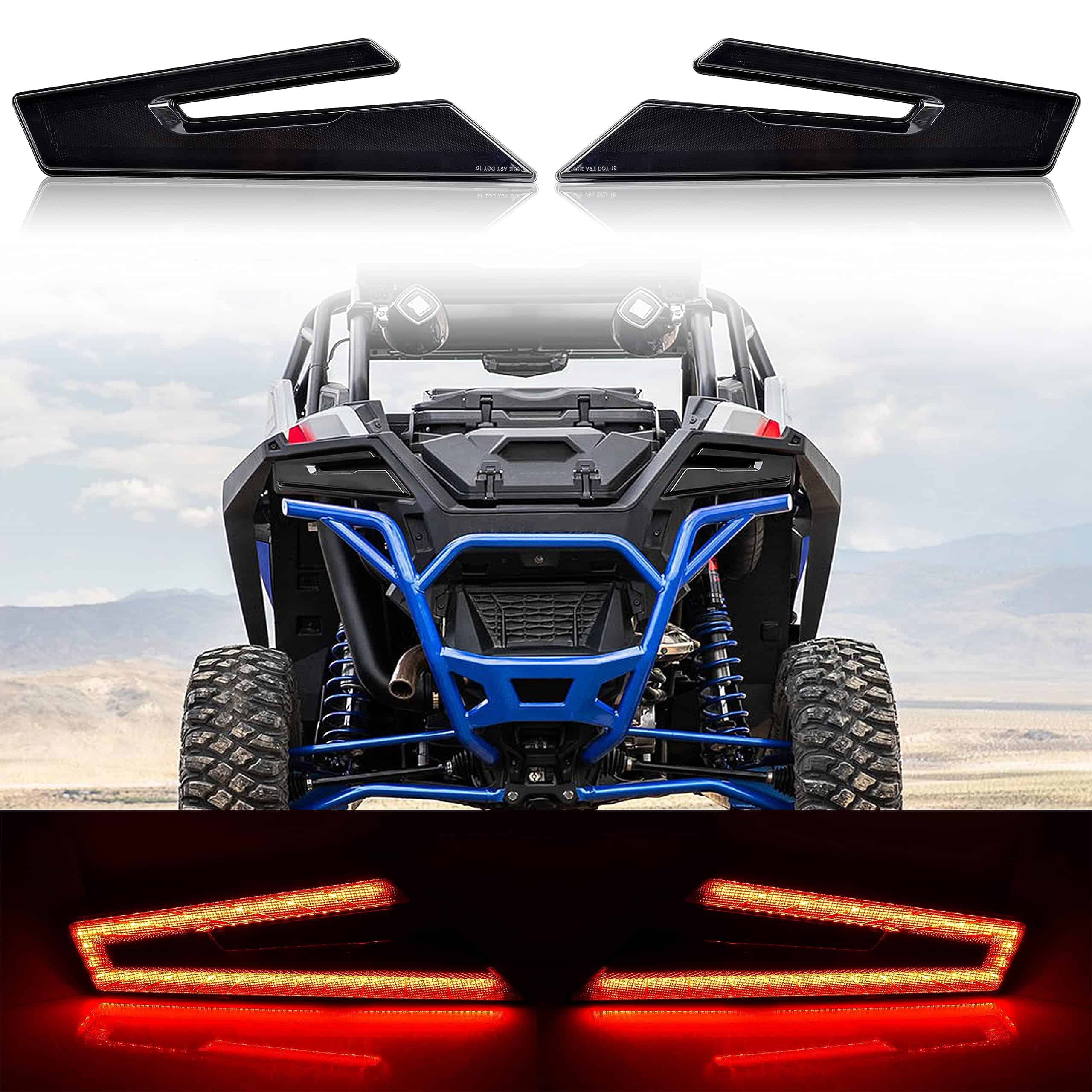 Luces traseras LED SAUTVS RZR PRO, Lámparas traseras