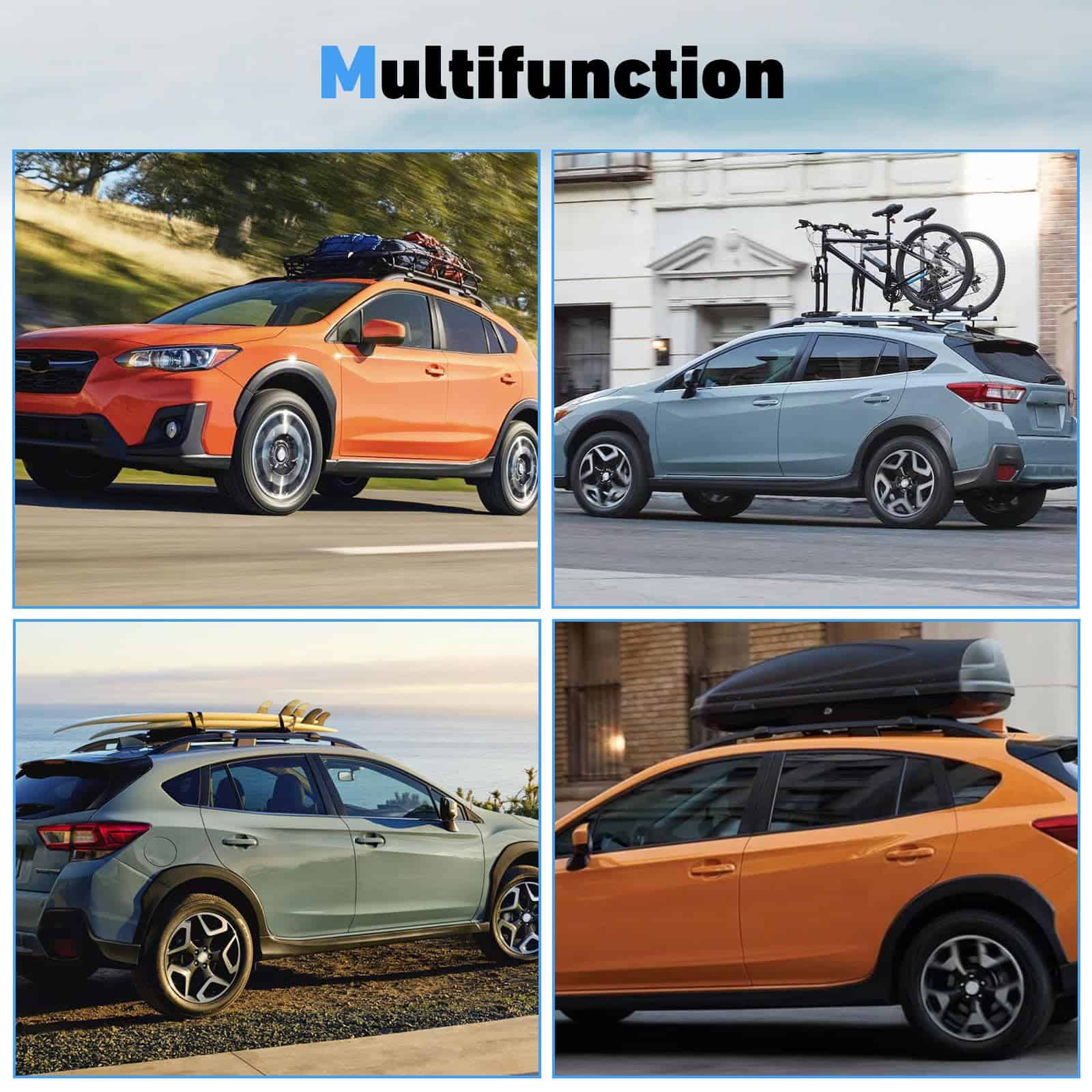 Barras Transversales de Techo para Subaru XV Crosstrek - Imagen 6