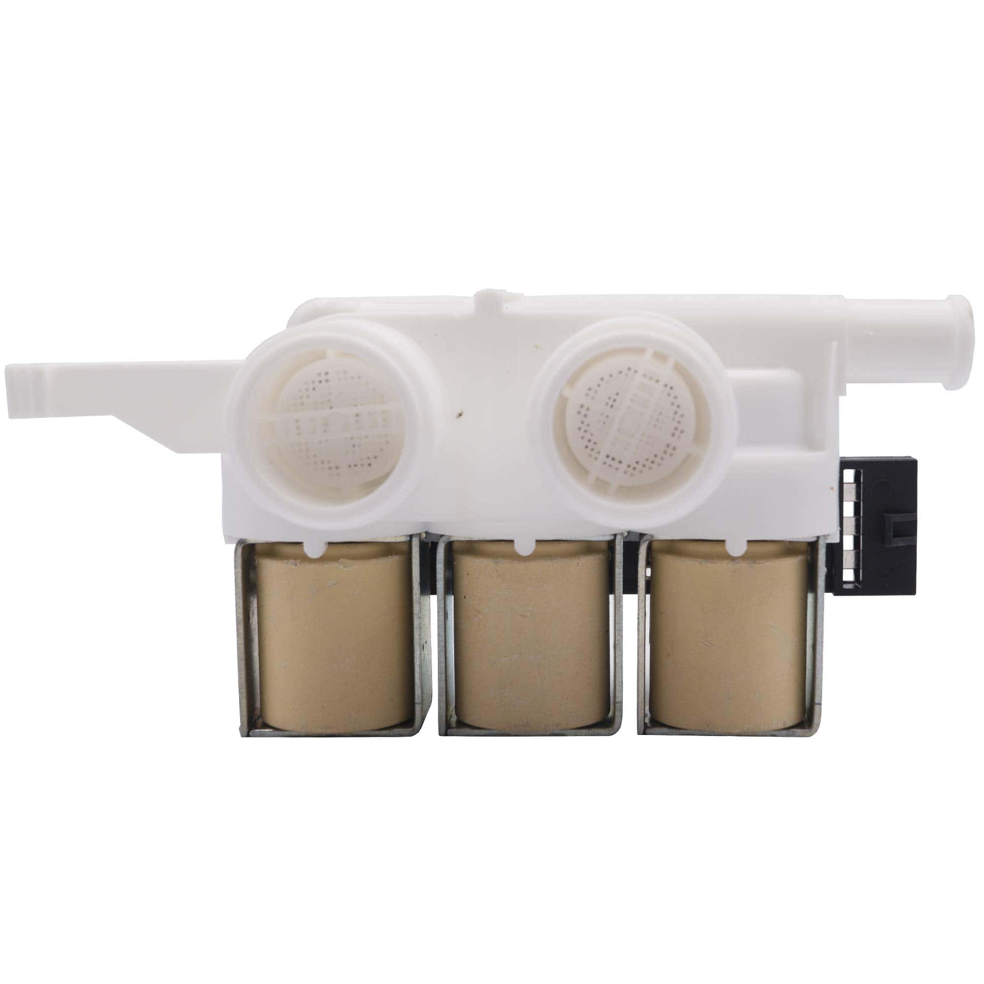 Válvula de entrada de triple agua para lavadora de carga