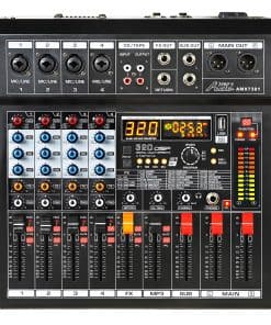 Mezclador de Audio Audio2000'S AMX7381 de Cuatro Canales